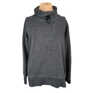 Merrell Funnel Neck Pullover Sweatshirt Gray Size Women's Large‎ Outdoor Hike